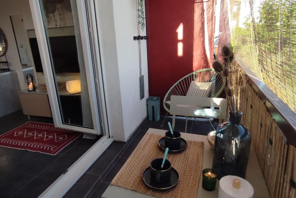 Caducee Studio Climatise Balcon Ensoleille Parking Nord Montpellier Grabels Exterior foto